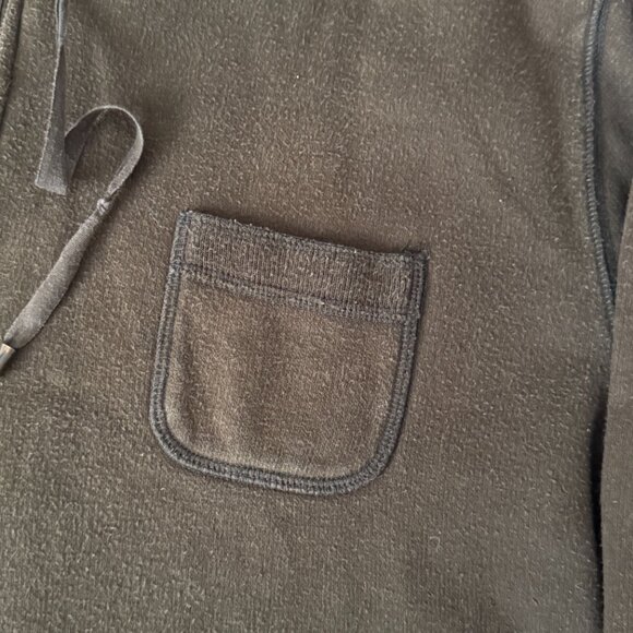 Vintage Ralph Lauren jeans co. Army green zip up hoodie sz XL grunge 90s - Picture 5 of 7